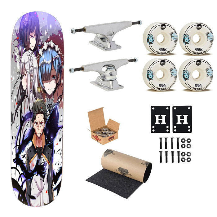 Re-Zero Another World Anime Skateboard Complete Board 8.0" X 31.75"