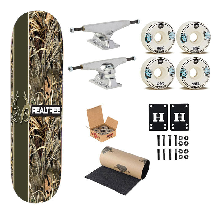 Realtree Ap Camo Hunting Skateboard Complete Board 8.0" X 31.75"