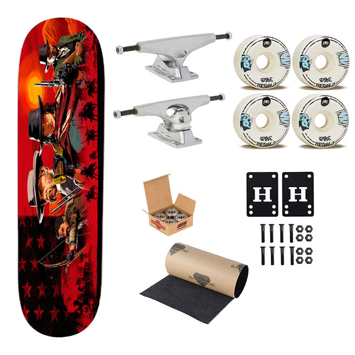 Red Dead Redemption 2 Skateboard Complete Board 8.0" X 31.75"
