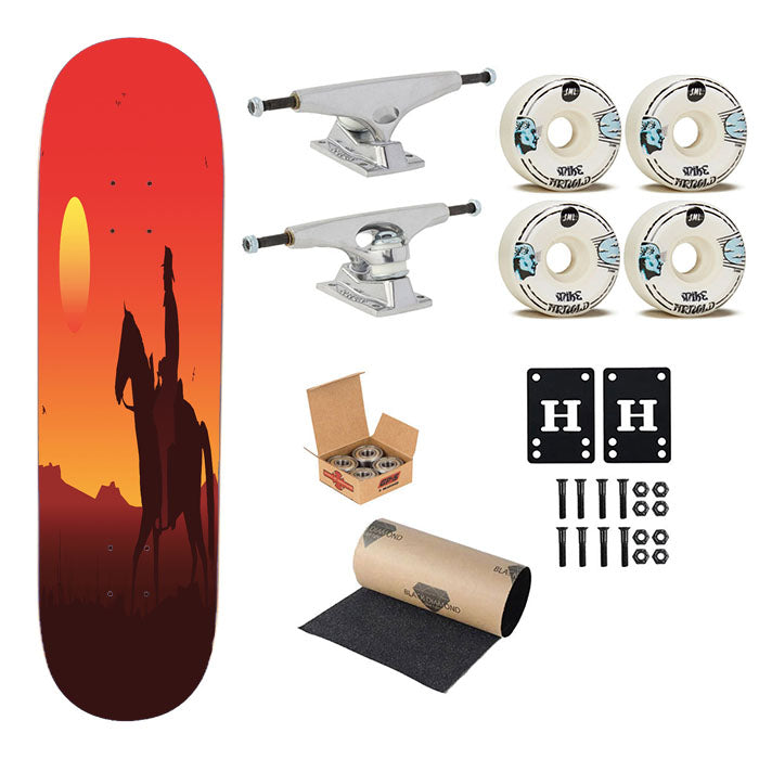 Red Dead Redemption Hor Skateboard Complete Board 8.0" X 31.75"