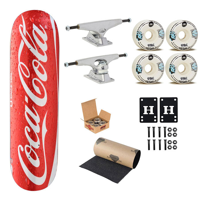 Red Pepsi Can Skateboard Complete Board 8.0" X 31.75"