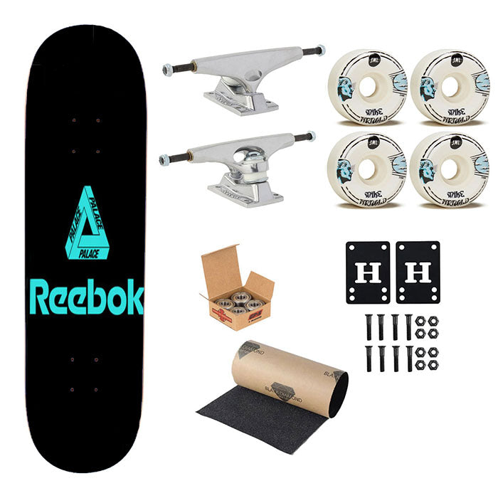 Reebok Palace Skateboard Complete Board 8.0" X 31.75"