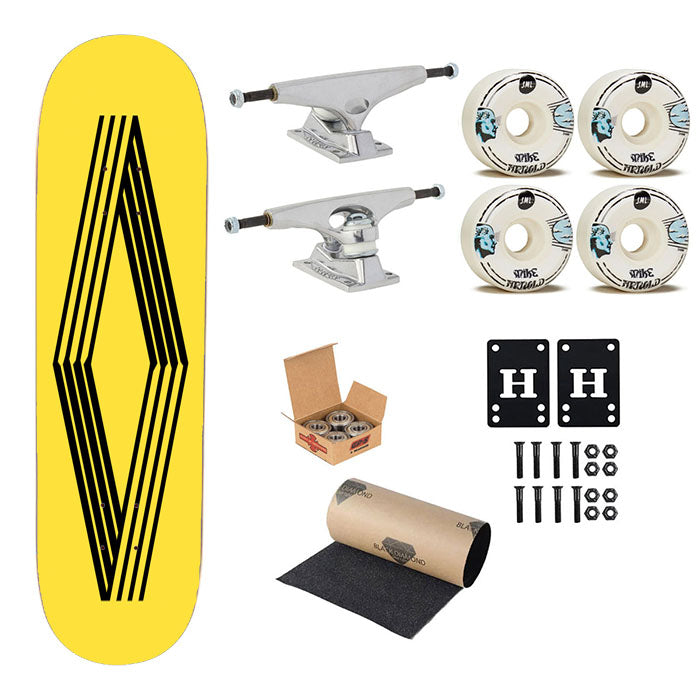 Renault Classic Logo Skateboard Complete Board 8.0" X 31.75"