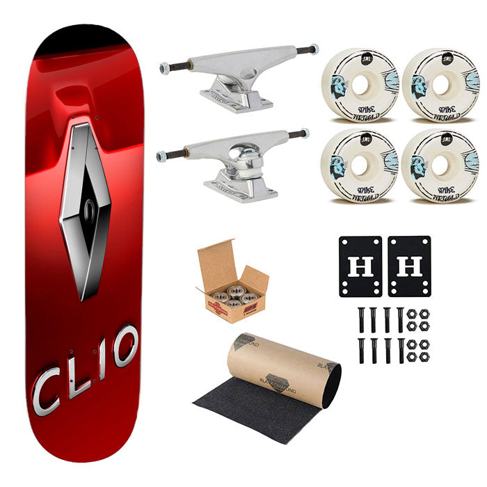 Renault Clio Hatchback Skateboard Complete Board 8.0" X 31.75"