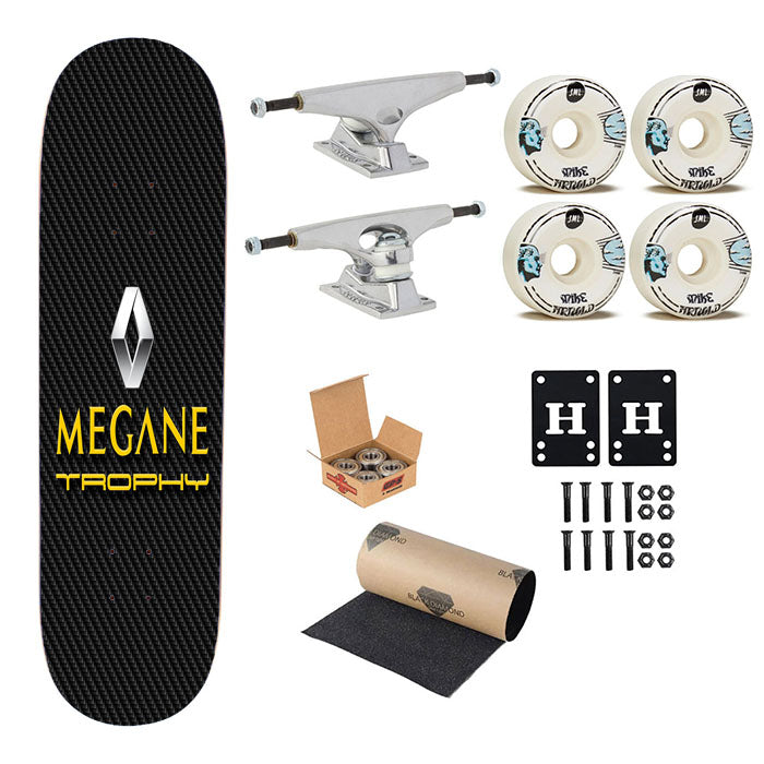 Renault Megane Skateboard Complete Board 8.0" X 31.75"