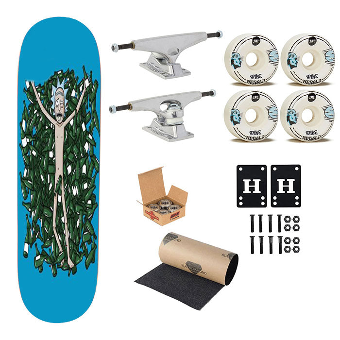 Rick Is My Spirit Animal Skateboard Complete Board 8.0" X 31.75"