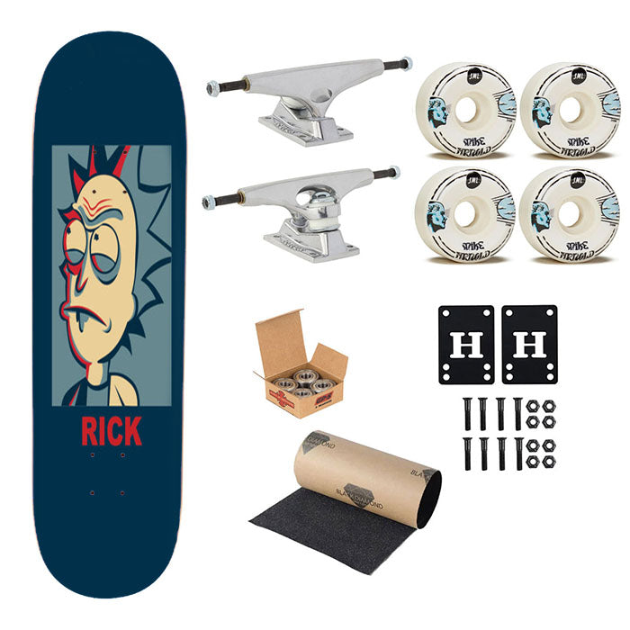 Rick Red - Ram Skateboard Complete Board 8.0" X 31.75"