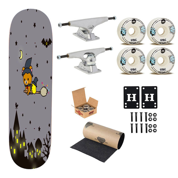 Rilakkuma Halloween Skateboard Complete Board 8.0" X 31.75"