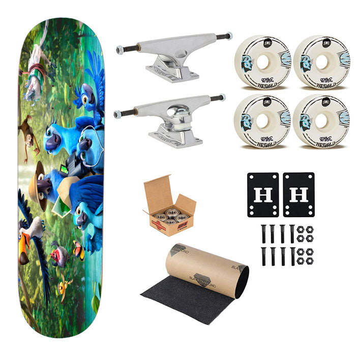Rio Movi Skateboard Complete Board 8.0" X 31.75"