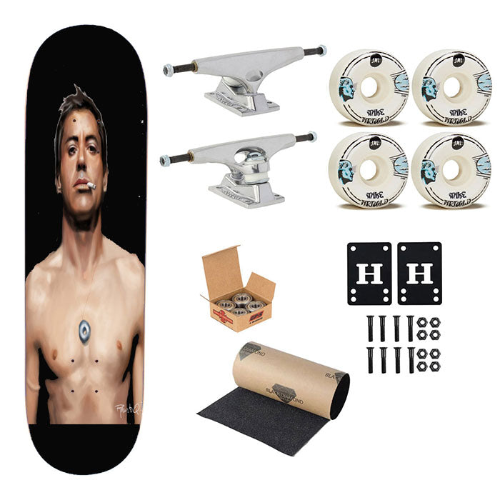 Robert Downey Jr Skateboard Complete Board 8.0" X 31.75"