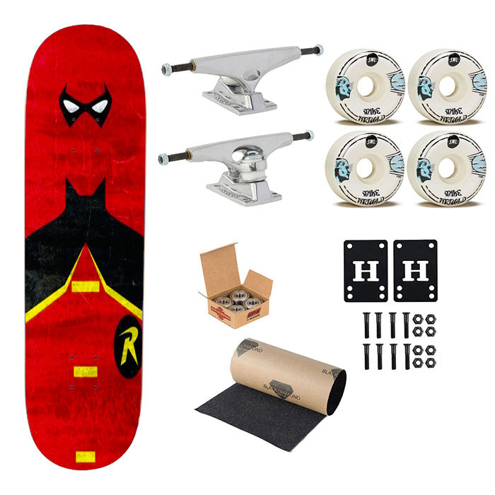 Robin Dc Superhero Skateboard Complete Board 8.0" X 31.75"