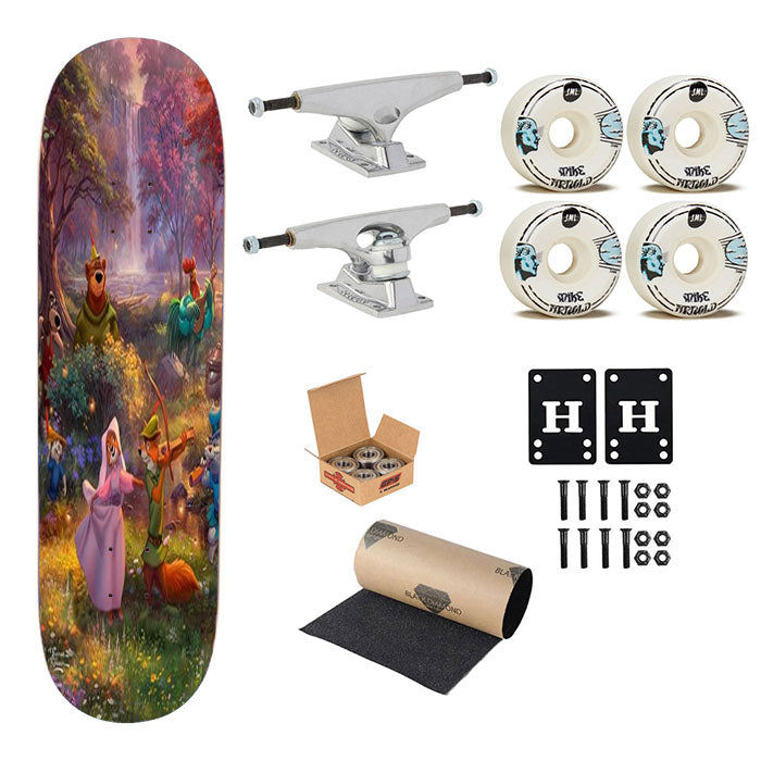 Robin Hood Skateboard Complete Board 8.0" X 31.75"