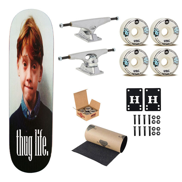 Ron Weasley Thug Life Skateboard Complete Board 8.0" X 31.75"