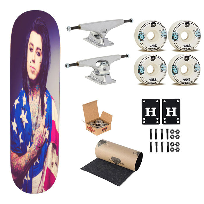 Ronnie Radke Skateboard Complete Board 8.0" X 31.75"