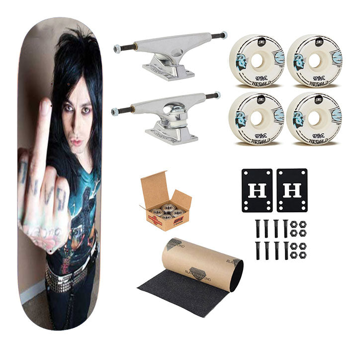 Ronnie Radke Finger Skateboard Complete Board 8.0" X 31.75"