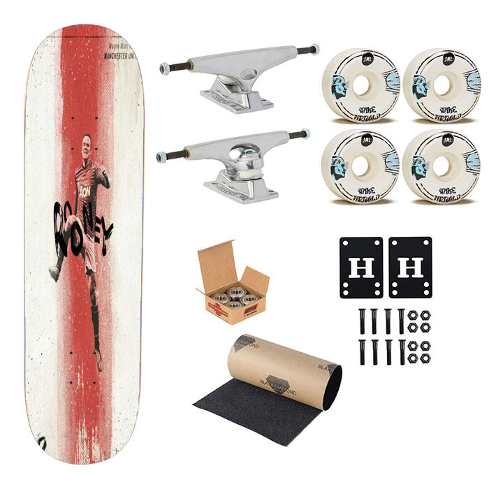 Rooney 10 Aon Mu Skateboard Complete Board 8.0" X 31.75"