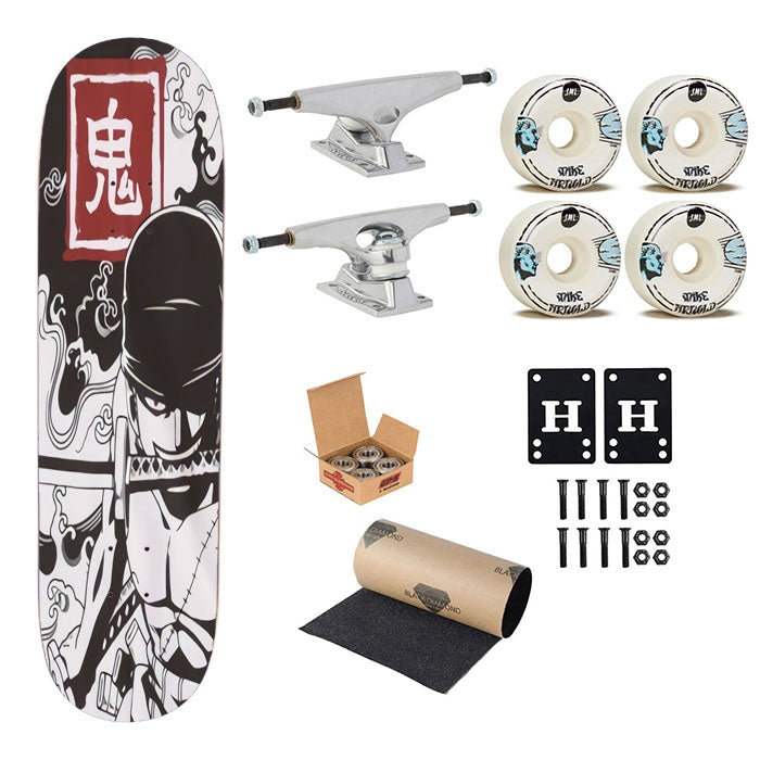 Roronoa Zoro Skateboard Complete Board 8.0" X 31.75"