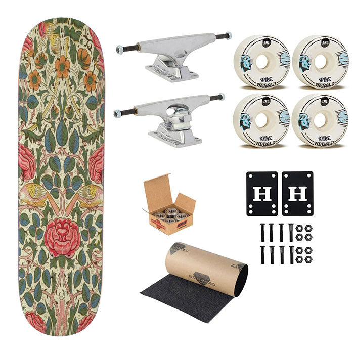 Rose Skateboard Complete Board 8.0" X 31.75"