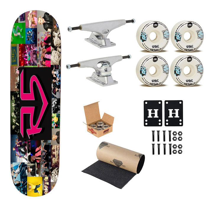 Ross Lynch R5 Band Collage Skateboard Complete Board 8.0" X 31.75"