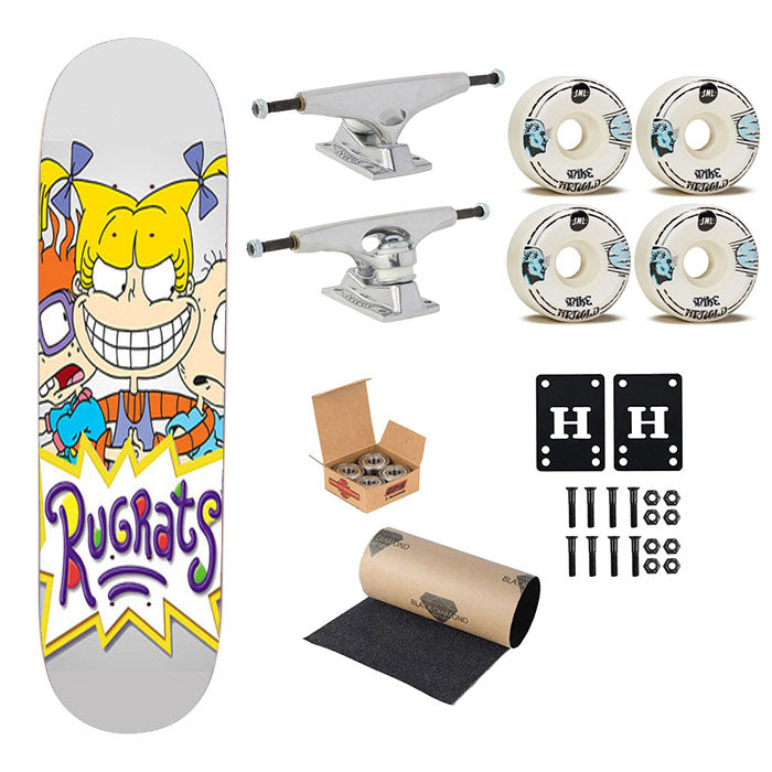 Rugrats Tv Show Skateboard Complete Board 8.0" X 31.75"