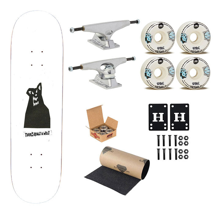 Russ There S Really A Wolf Skateboard Complete Board 8.0" X 31.75"