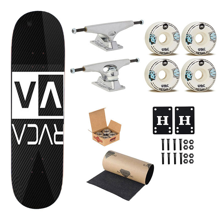 Rvca Va Sport Circuit Skateboard Complete Board 8.0" X 31.75"