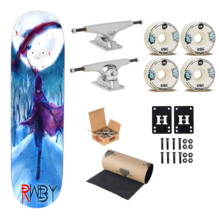 Rwby Scythe Skateboard Complete Board 8.0" X 31.75"