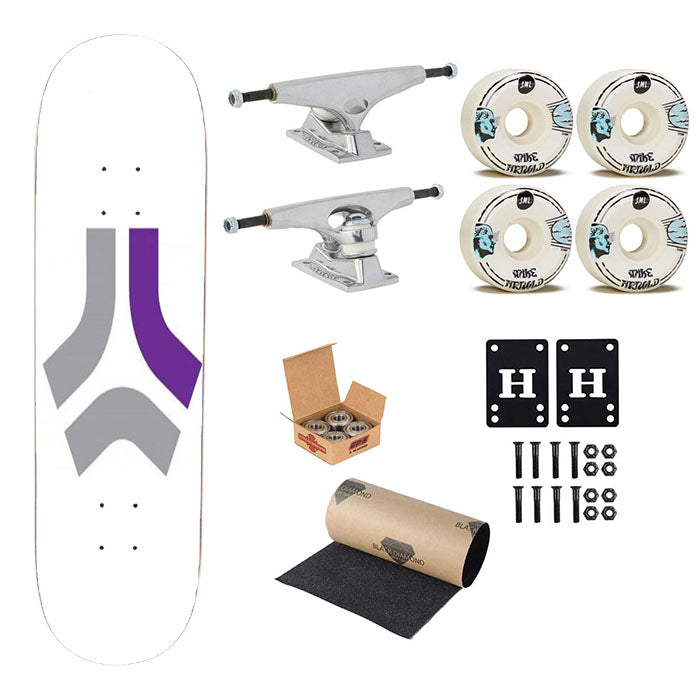 S1E Logo Skateboard Complete Board 8.0" X 31.75"