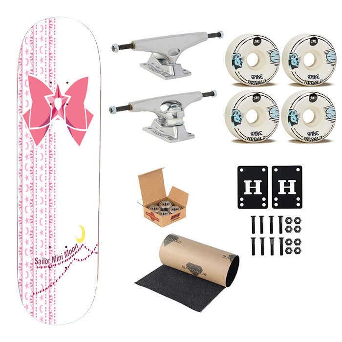 Sailor Chibi Mini Moon Skateboard Complete Board 8.0" X 31.75"