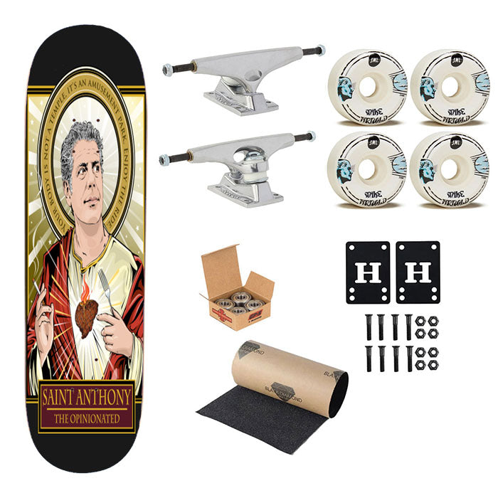 Saint Anthony Skateboard Complete Board 8.0" X 31.75"