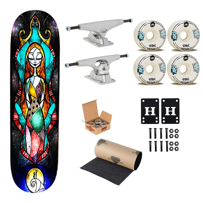 Sally The Nightmare Before Christmas Skateboard Complete Board 8.0" X 31.75"