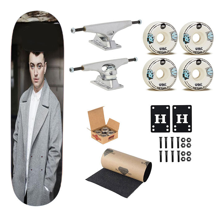 Sam Smith Cute Skateboard Complete Board 8.0" X 31.75"