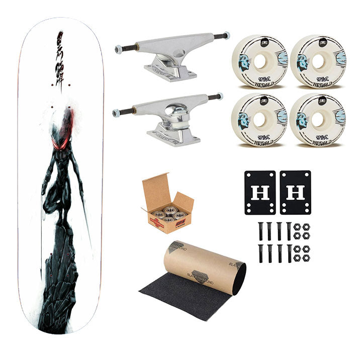 Samurai Japan Anime Skateboard Complete Board 8.0" X 31.75"