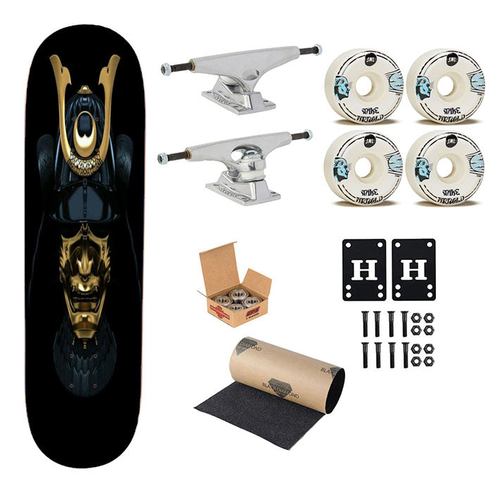 Samurai Japan Style Skateboard Complete Board 8.0" X 31.75"