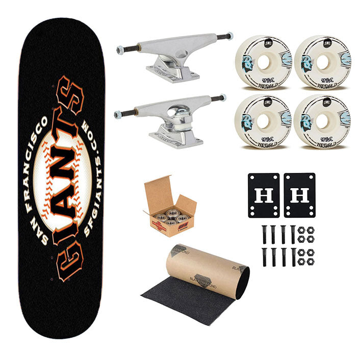 San Francisco Giants Skateboard Complete Board 8.0" X 31.75"