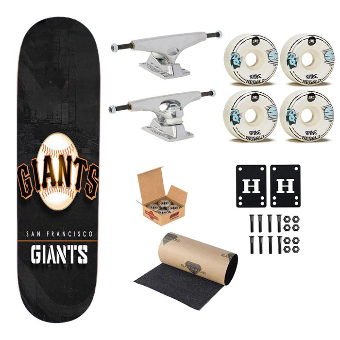 San Francisco Giants Baseball Skateboard Complete Board 8.0" X 31.75"