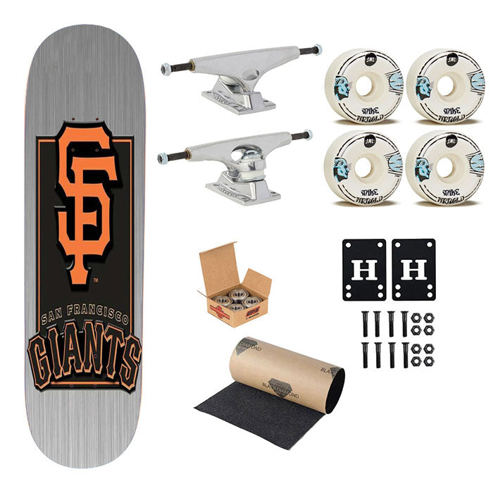 San Francisco Giants Icon Skateboard Complete Board 8.0" X 31.75"