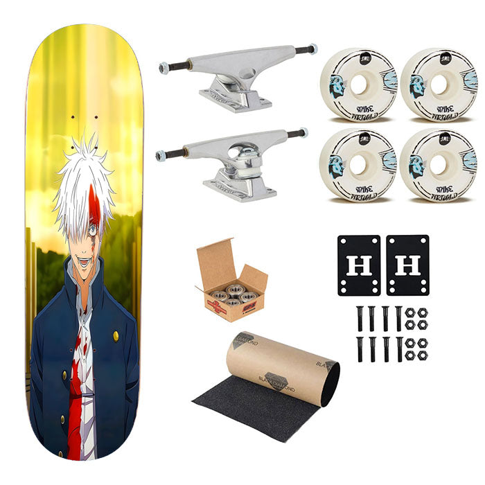 Satoru Gojo Skateboard Complete Board 8.0" X 31.75"