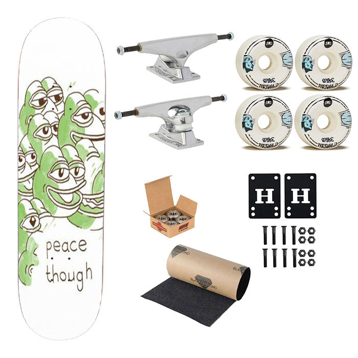 Save Pepe Skateboard Complete Board 8.0" X 31.75"