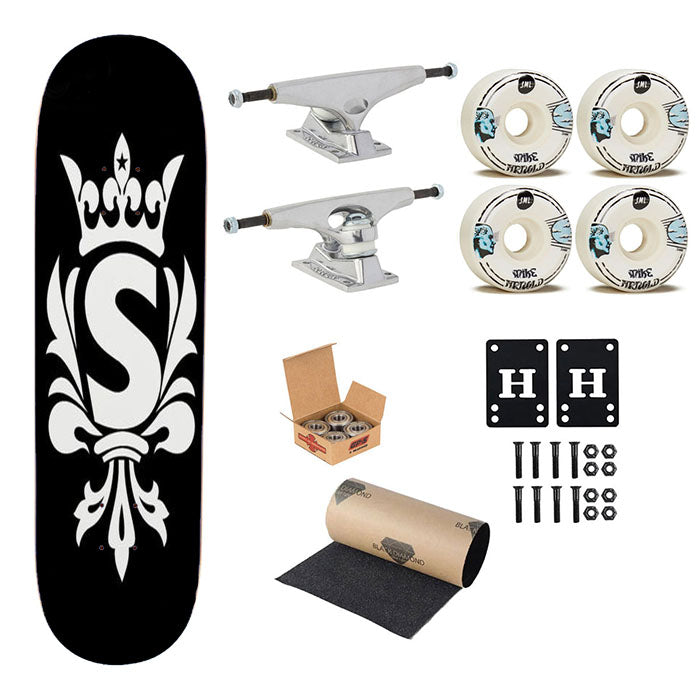 Scandal Band Skateboard Complete Board 8.0" X 31.75"
