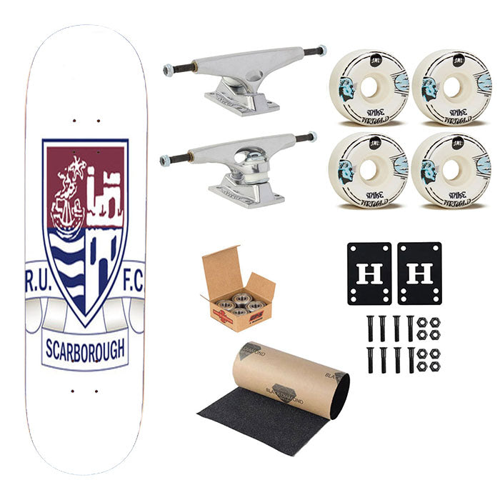Scarborough Logo Skateboard Complete Board 8.0" X 31.75"