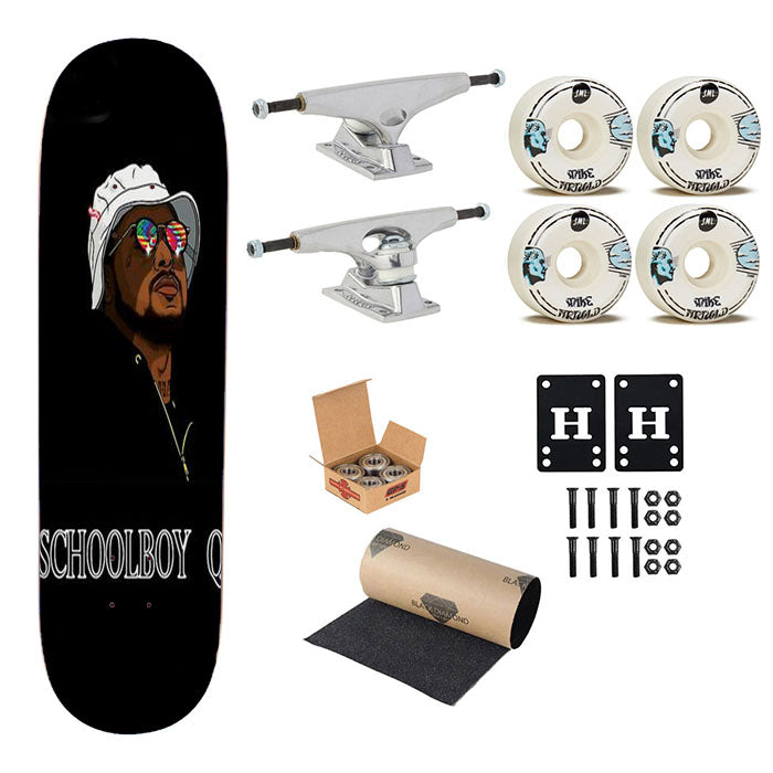 Schoolboy Q Skateboard Complete Board 8.0" X 31.75"