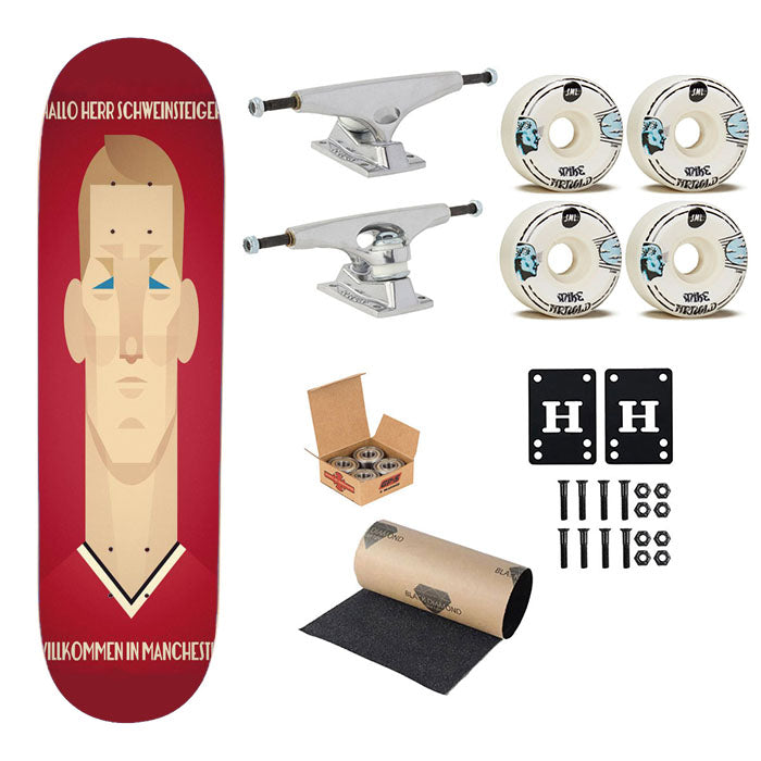 Schweinsteiger Skateboard Complete Board 8.0" X 31.75"