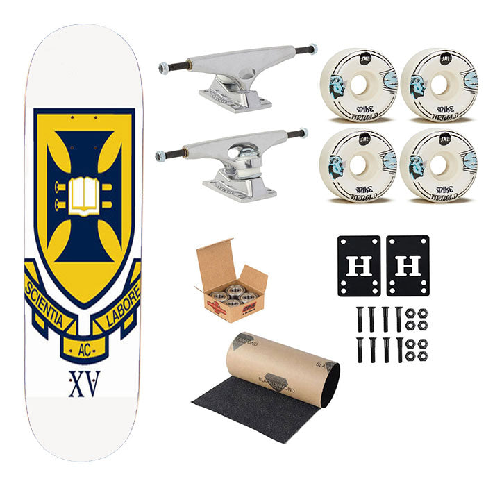 Scientia Labore Skateboard Complete Board 8.0" X 31.75"