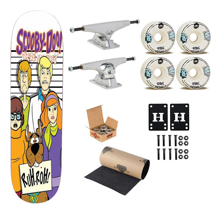 Scooby Doo Skateboard Complete Board 8.0" X 31.75"