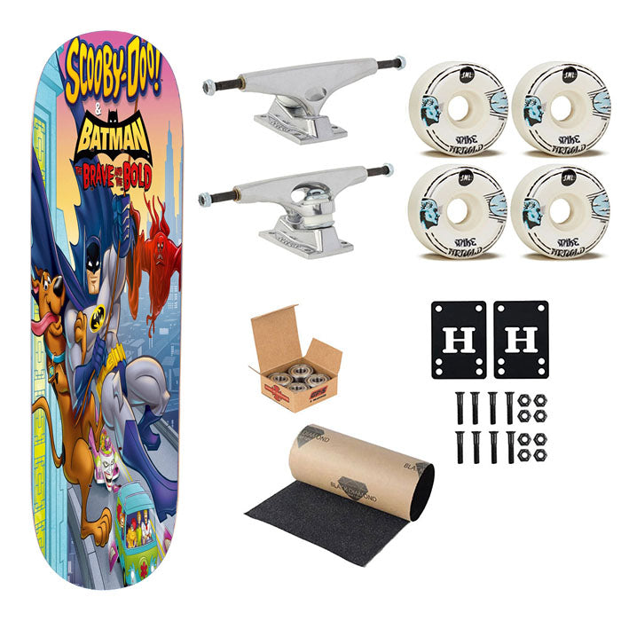 Scooby Doo Batman The Brave And The Bold Skateboard Complete Board 8.0" X 31.75"