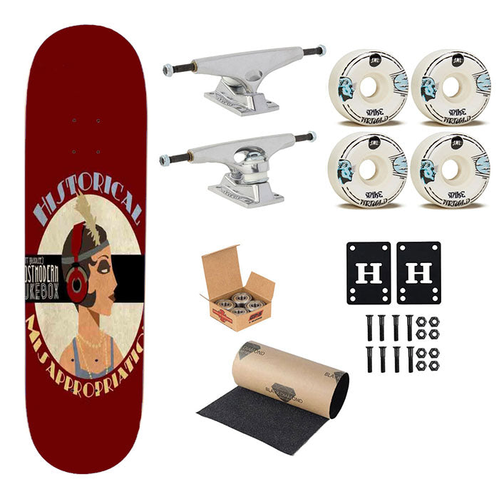 Scott Bradlee Postmodern Jukebox Historical Misappropriation Skateboard Complete Board 8.0" X 31.75"