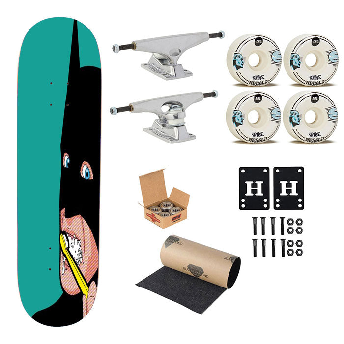 Secret Life Of Batman Skateboard Complete Board 8.0" X 31.75"