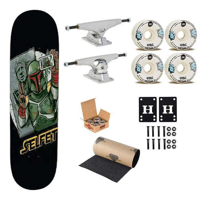 Selfett Skateboard Complete Board 8.0" X 31.75"