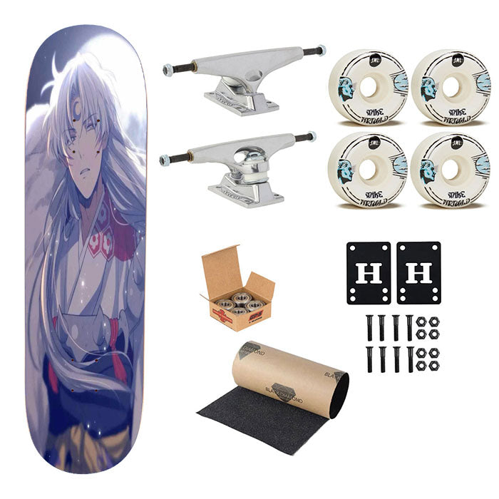 Sesshomaru Inuyasha Brother Skateboard Complete Board 8.0" X 31.75"